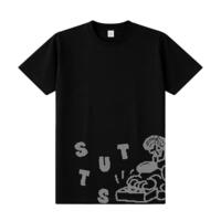 STUTS CHARACTER S/S TEE BLACK