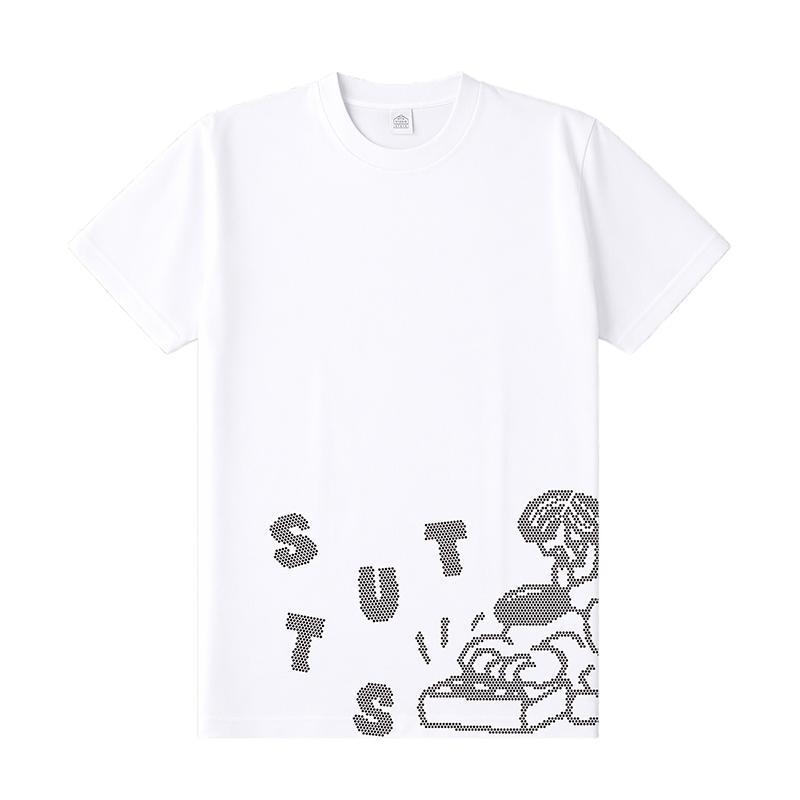 STUTS CHARACTER S/S TEE WHITE