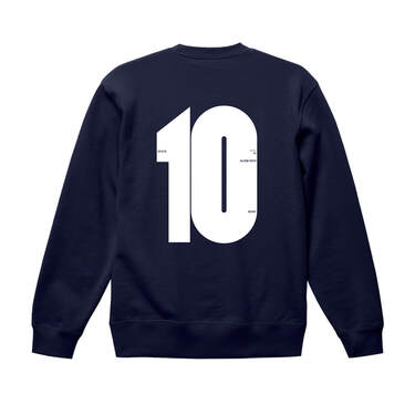 10th Anniversary Design Sweat Navy
