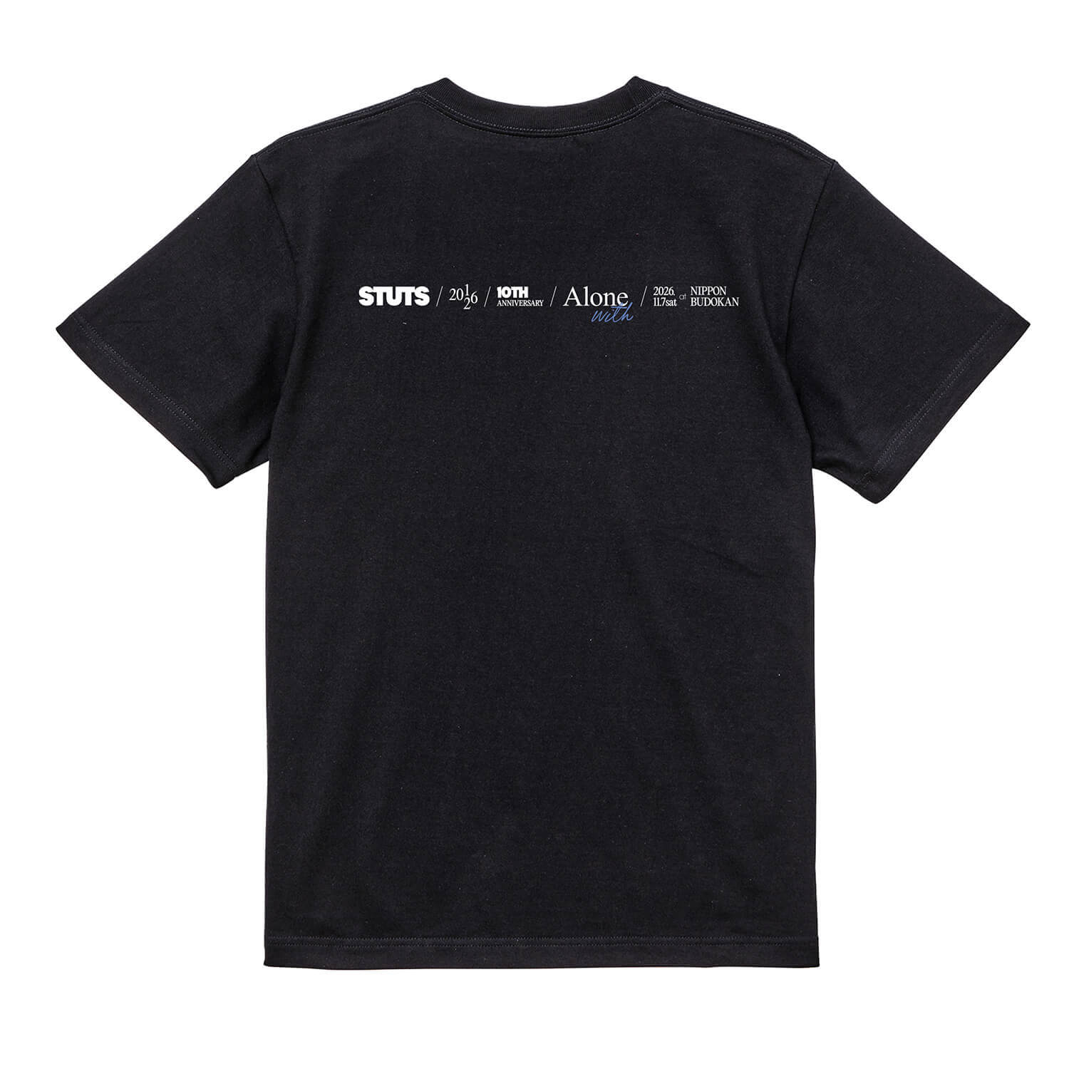 Alone with  Logo S/S Tee Black