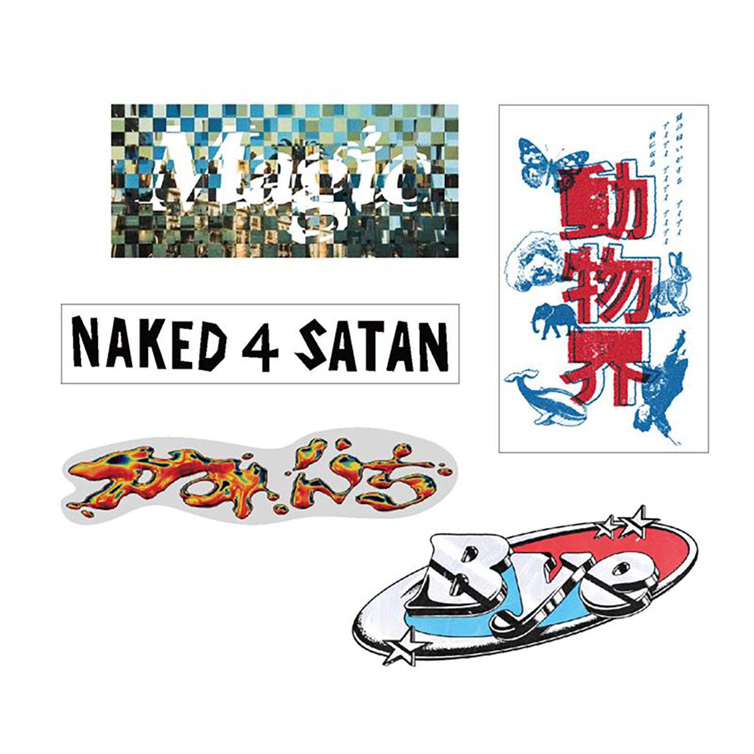 Tempalay ステッカー Sticker Set | Tempalay | ST/OC by SPACE SHOWER MUSIC